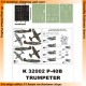 1/32 P-40 B (AVG,RAF) Paint Mask for Trumpeter (Canopy Masks + Insignia Masks)
