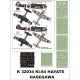 1/32 Nakajima Ki-84 Hayate Paint Mask Vol.2 for Hasegawa (Canopy Masks + Insignia Masks)