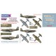 1/48 A-36 Apache Paint Mask with Decals for Accurate Miniatures kit