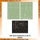 1/48 D.H.MOSQUITO B MKXVI Paint Mask for Airfix kit (Canopy Masks + Insignia Masks)