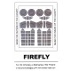 1/48 Fairey Firefly Paint Mask for AZ Models kit (outside-inside)