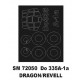 1/72 Dornier Do-335 Paint Mask for Dragon/Revell kit (outside)