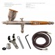 Double Action Internal Mix Gravity Feed Airbrush w/0.38mm Head