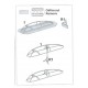 1/72 Boeing B-47 E Clamshell Vacform Canopy set for Hasegawa kit