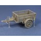 1/35 British 10 CWT GS (General Service) 2 Wheeled Trailer Complete Resin kit