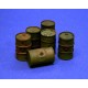 1/35 Slightly Damaged Oil Drums No.2 (6 Pieces)