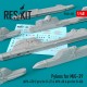 1/48 Pylons for MiG-29 (2x APU-470 for R-27, 4x APU-60 for R-60)