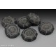 1/35 Resin Chained Wheels for M8 / M20 kit