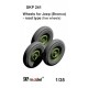 1/35 Jeep (Road-type) Wheels 5pcs for Bronco kits
