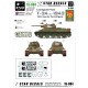 1/16 Decals for T-34 Model 1943 30th Guards Tank Brigade on Leningrad Front