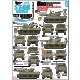 1/35 Decals for M10 Tank Destroyer in Italy-France,South Africa,New Zealand,Britain,Poland