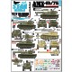1/35 Decals for AMX-13/75 French Cold War Markings and Suez Crisis 1956