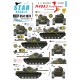 1/35 Decals for US Marines M48A3 Early Model in Vietnam (1st, 3rd, 5th Tank Battalion)