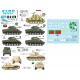Decals for 1/35 Middle East in 1950s: Egypt Shermans & T-34 Tank Markings
