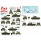 Decals for 1/72 British Cromwell Mk IV / VI. From Normandy to Germany
