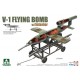 1/35 V-1 Flying Bomb w/Interior &amp; Transport Trolley