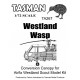 1/72 Westland Wasp Canopy for Airfix Scout kits
