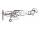 1/350 Messerschmitt Bf 109T Fighter