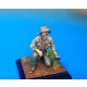 1/35 French Indochina Soldier At Rest No.1 Eating (1 figure)