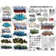 1/24-1/35 Instant Weathering Decals #2 - Graffiti, Tags and Letters