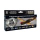 Model Air Acrylic Paint Set - WWII US Army Air Corps MTO Colours (8 x 17ml)