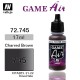 Game Air Acrylic Paint - Charred Brown 17ml