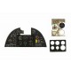 1/24 Hawker Hurricane Mk.I Early Instrument Panel for Trumpeter kit