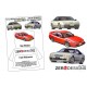 1/24 Nissan 180SX - S13 - Sileighty Pre Cut Window Painting Masks for Fujimi kits
