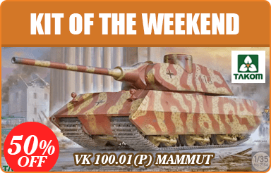 Kit of the Weekend:  Takom 2156 1/35 Vk 100.01(P) Mammut [2in1]