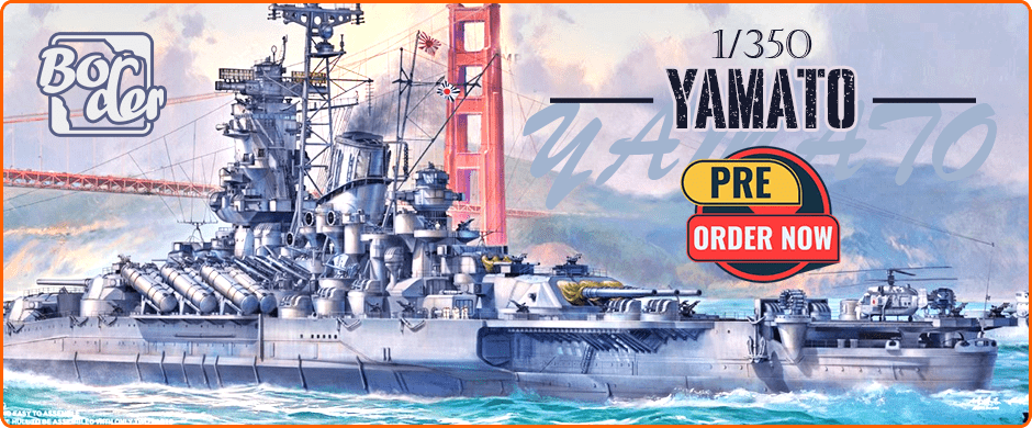 Border Model BS-007 1/350 IJN Yamato Parallel World Battleship