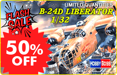 Flash Sale - 50%OFF - Hobby Boss 1/32 Consolidated B-24D Liberator