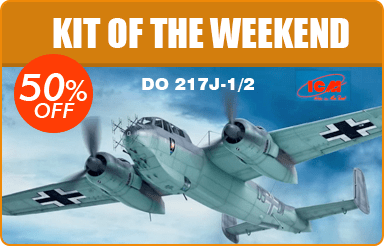 Kit of the Weekend:  ICM 48272 1/48 WWII German Night Fighter Do 217J-1/2