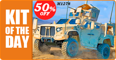 Kit of the Day: I Love Kit 63536 1/35 M1278 Heavy Guns Carrier - General Purpose (JLTV-GP)