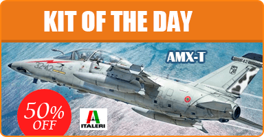 Kit of the Day: Italeri 1471 1/72 AMX-T Twin Seater Ground-attack Aircraft