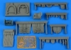 1/48 Macchi Mc.202 Cockpit Set Early Version for Hasegawa kits