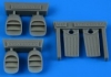 1/72 Harrier AV-8A/GR.1/Gr.3/FRS.1 Exhaust Nozzles for Fujimi