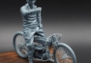 1/6, 1/12, 1/35 Henderson Four Racer Motorcycle with Pilot