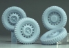 1/35 Trippel SG.6 Sagged Wheel set for Das Werk kit