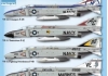 1/48 USN/MC F-4B/J/N Phantom Decal for Academy/Hasegawa etc.