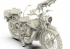 1/35 R.E. Motoguzzi Alce 500 Motorcycle - HD Models