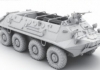1/72 BTR-60P Eight-Wheeled Armoured Personnel Carrier