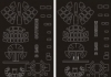 1/48 B-24D Lberator Canopy Masking for Hobby Boss Kit