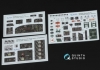1/48 Boeing B-17F Interior 3D Decal for HK models, Eduard