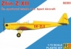 1/72 Zlin-XII Open Sport Aircraft - RS Models #92303