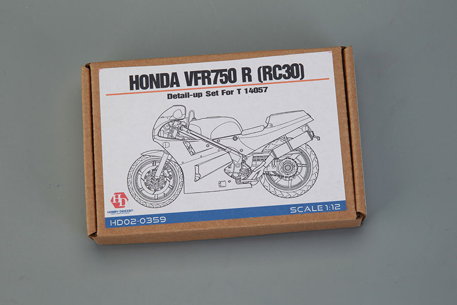 Hobby Design 1/12 Honda VFR750R RC30 Detail Up Set for Tamiya from Japan 5434