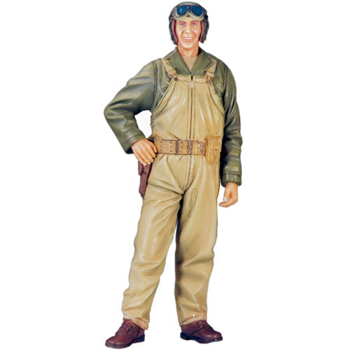 SOL Model TANK CREW 3 WW II MM124 Resin figure 1/16 U.S