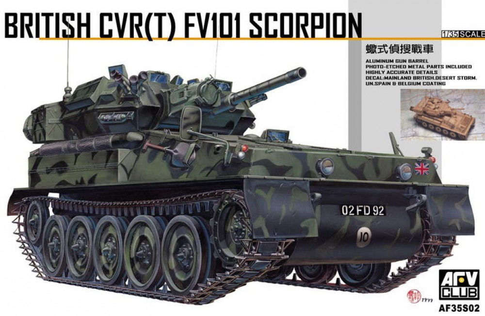 1/35 British CVR(T) FV101 Scorpion