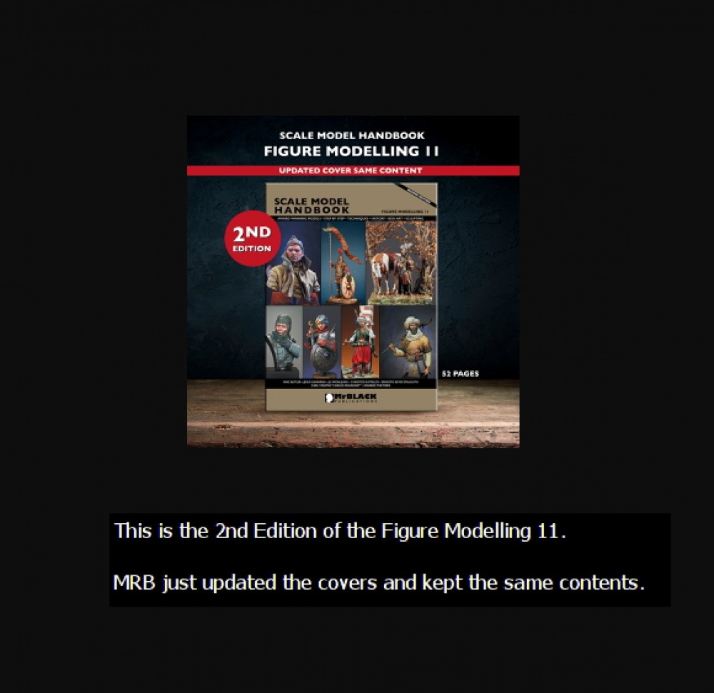 Scale Model Handbook Figure Modelling Vol.11 (52pages)