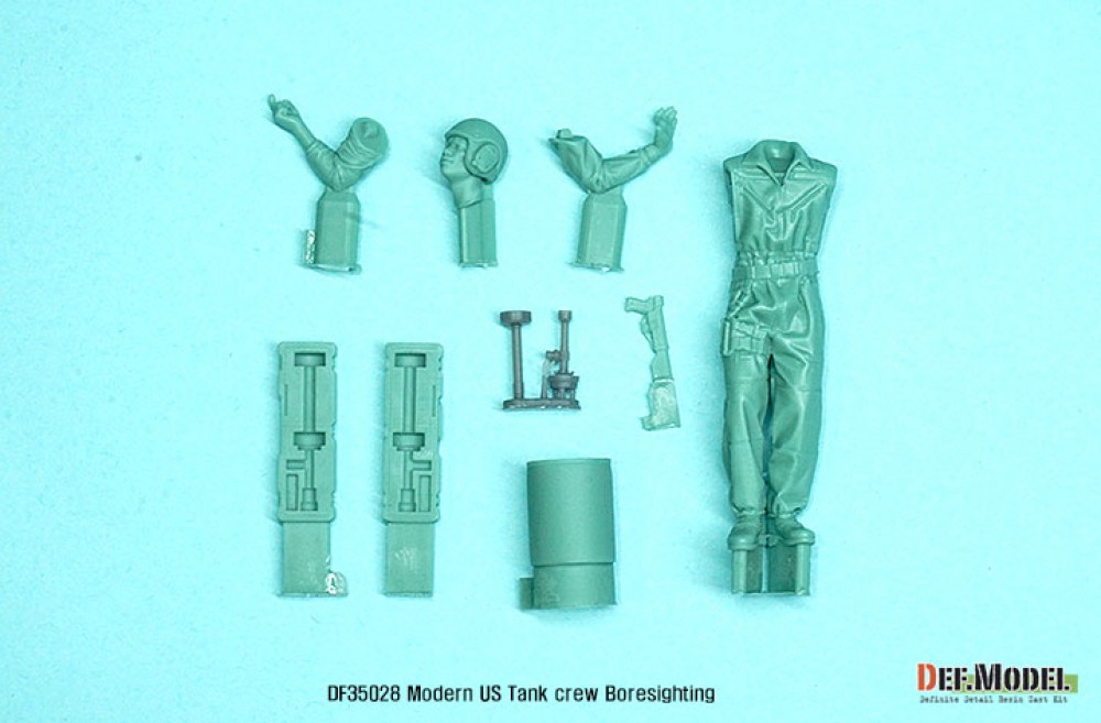 1/35 US M1 Tank Crew Boresighting w/3D M27A3 Boresight DEFDF35028