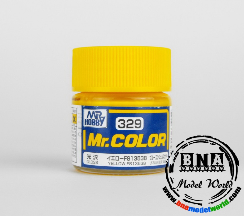 SolventBased Acrylic Paint Gloss Yellow FS 13538 (10ml)